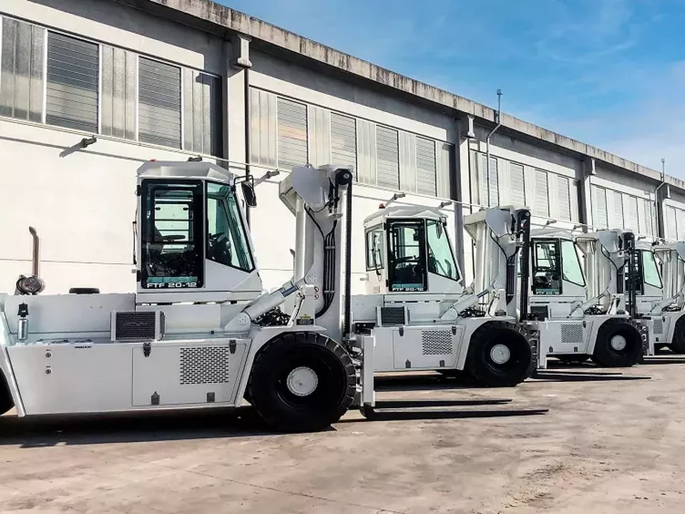 Volvo Penta gaffeltruck elektrifiering lyftkapacitet