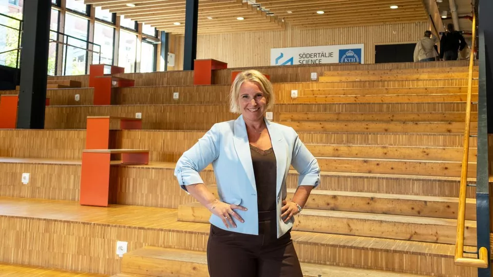 Hon blir ny vd för Södertälje Science Park 