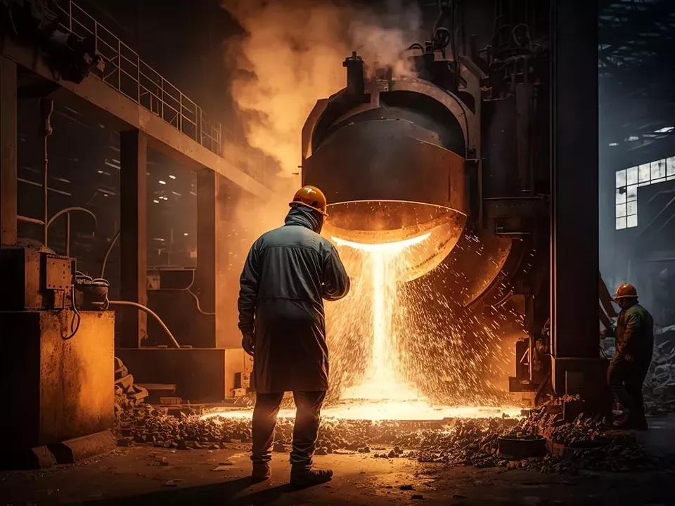 Stålproduktionen minskar - Svensk Verkstad