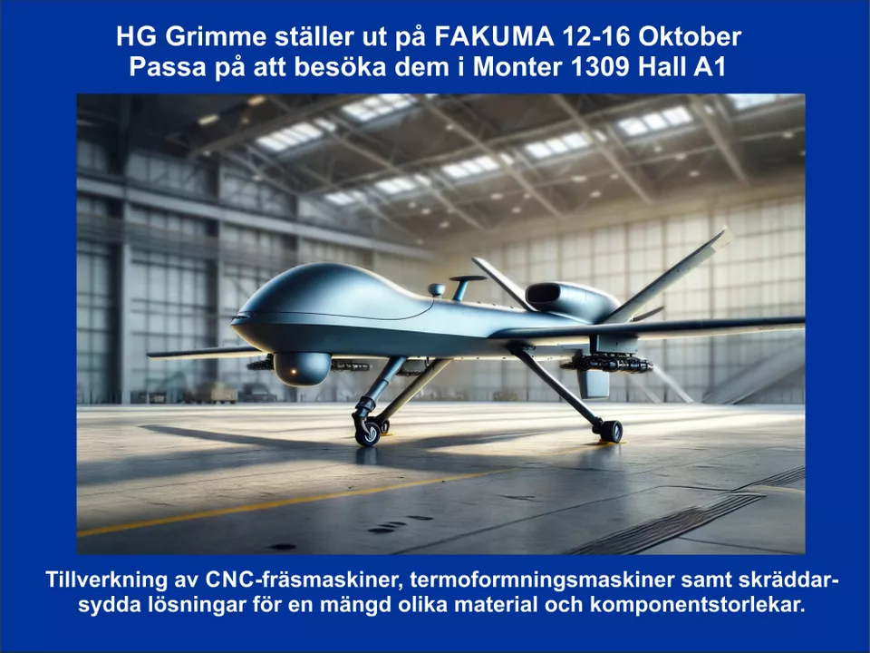 Producera mera och effektivare med CNC maskin från HG Grimme CNC fräsmaskiner som ökar upp flödet och effektiviteten i produktionen