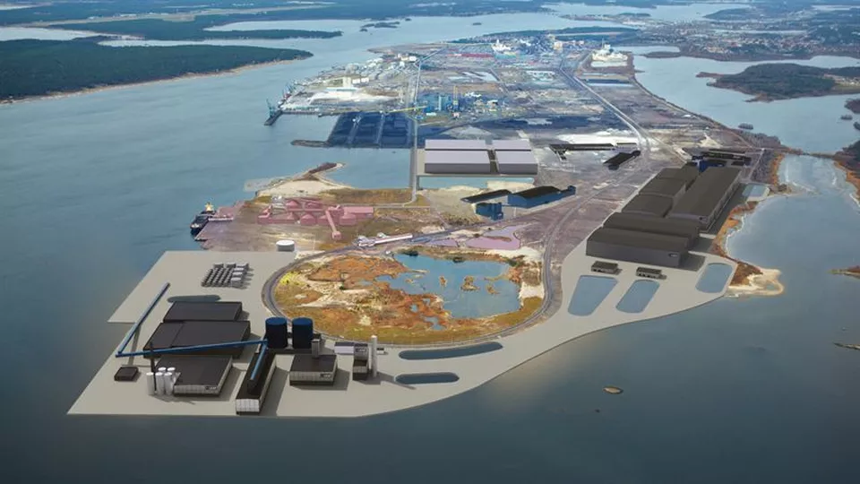 LKAB lämnar in tillståndsansökan för industripark i Luleå 