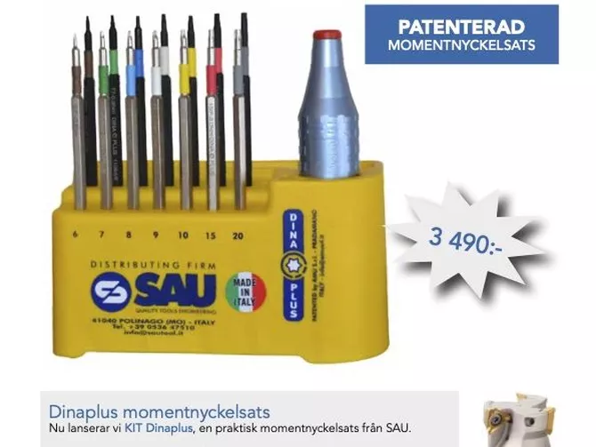 Erbjudande SAU Momentnyckelsats