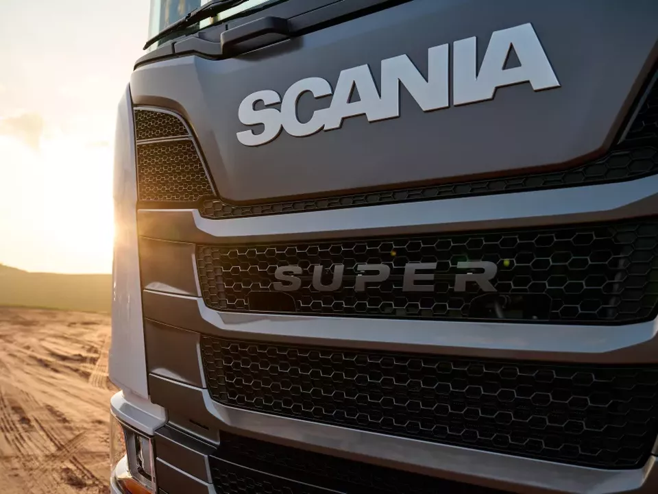 Scanias leverans minskar