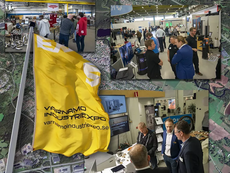 Tre veckor kvar till Smålands stora industriexpo i Värnamo Tre veckor kvar till Smålands stora industriexpo i Värnamo