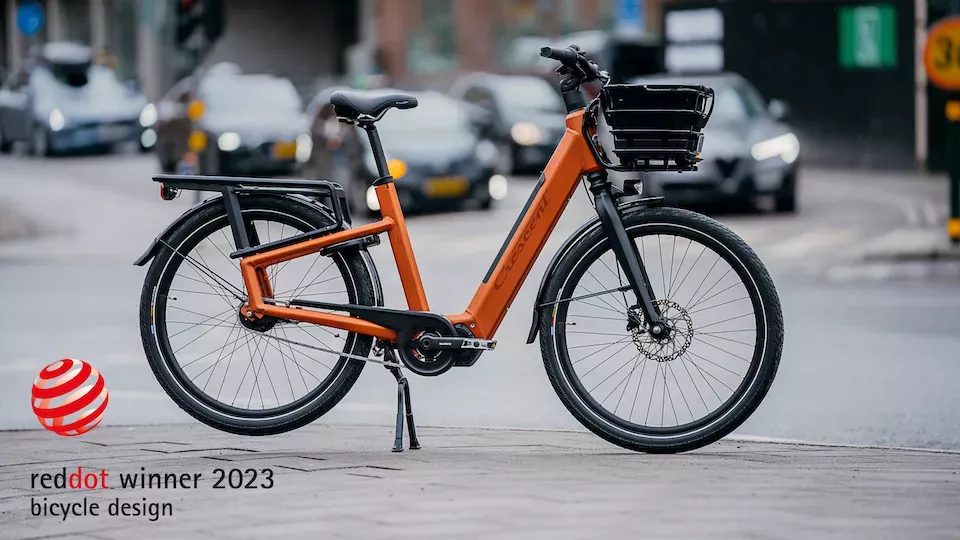 Designpris till svenska elcykeln Crescent Elmer Designpris till svenska elcykeln Crescent Elmer