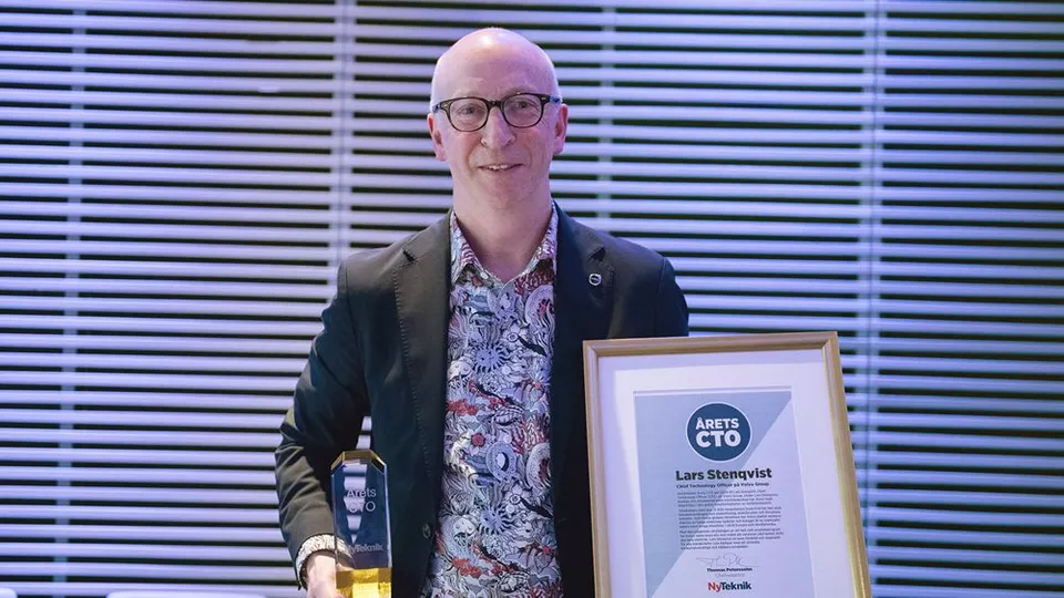 Lars Stenqvist på Volvo utsedd till Årets CTO 