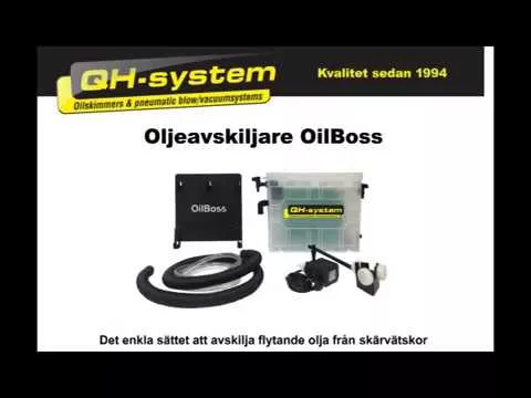 OilBoss skiljer olja från kylvätska