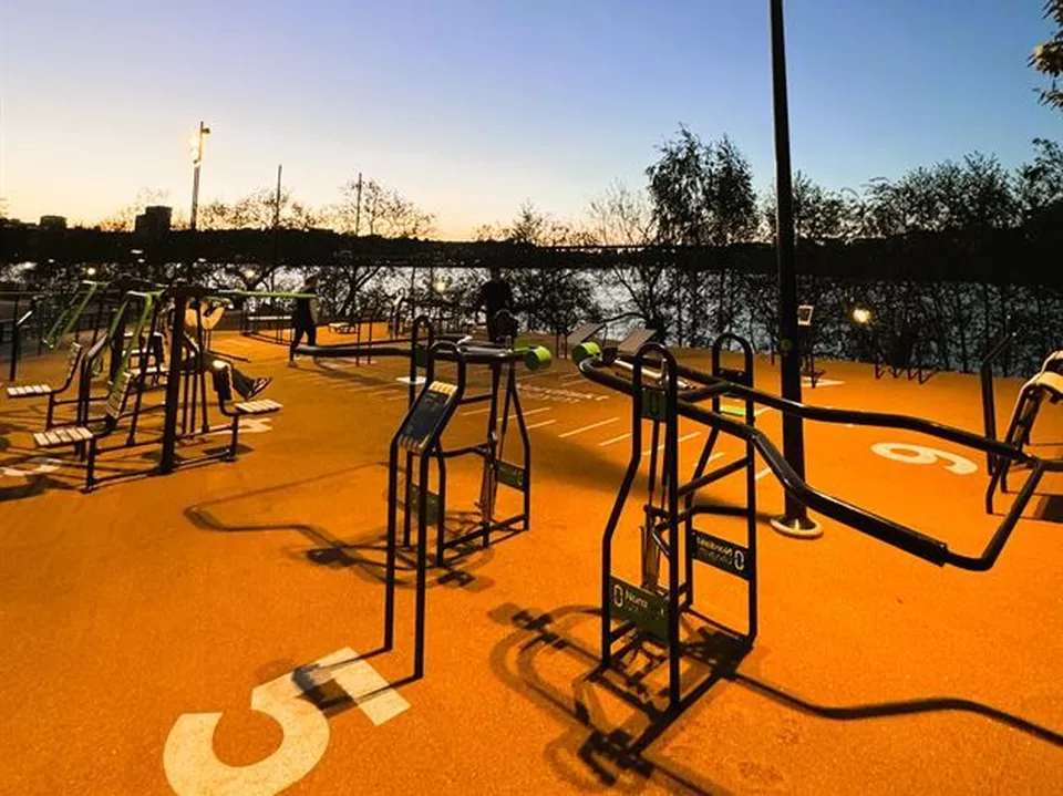 Lesjöfors Nitrospring-gasfjäder i utegym stärker folkhälsan Lesjöfors Nitrospring-gasfjäder i utegym stärker folkhälsan