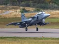 Gripen F har lyft för första gången