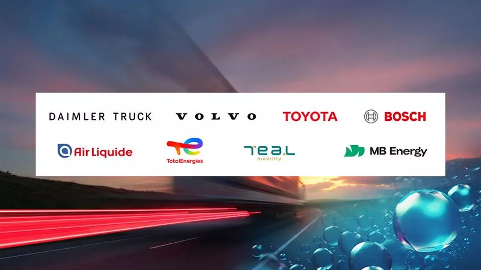 Volvo Group går samman med industrijättar för att skala upp vätgaslastbilar Volvo Group går samman med industrijättar för att skala upp vätgaslastbilar
