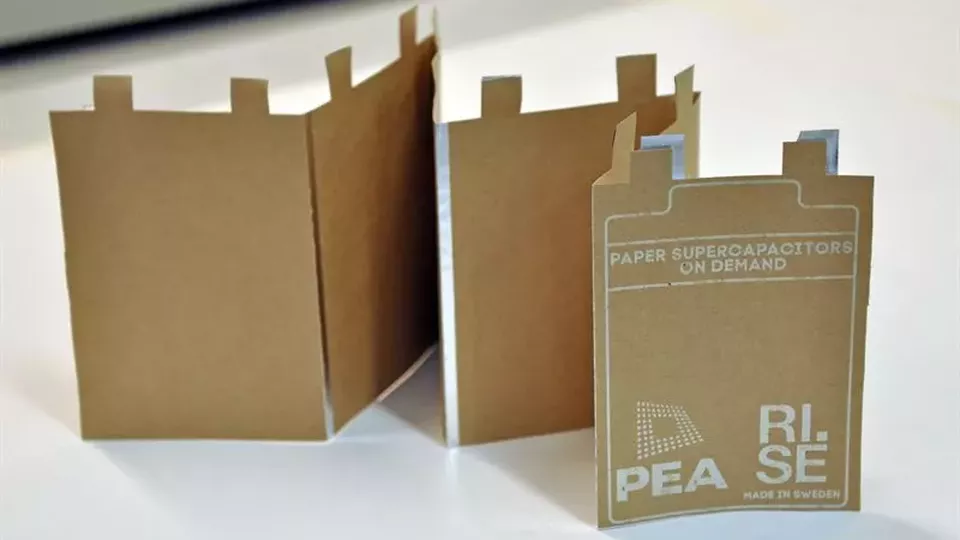 Pappersbatterier som kan lagra energi Pappersbatterier som kan lagra energi