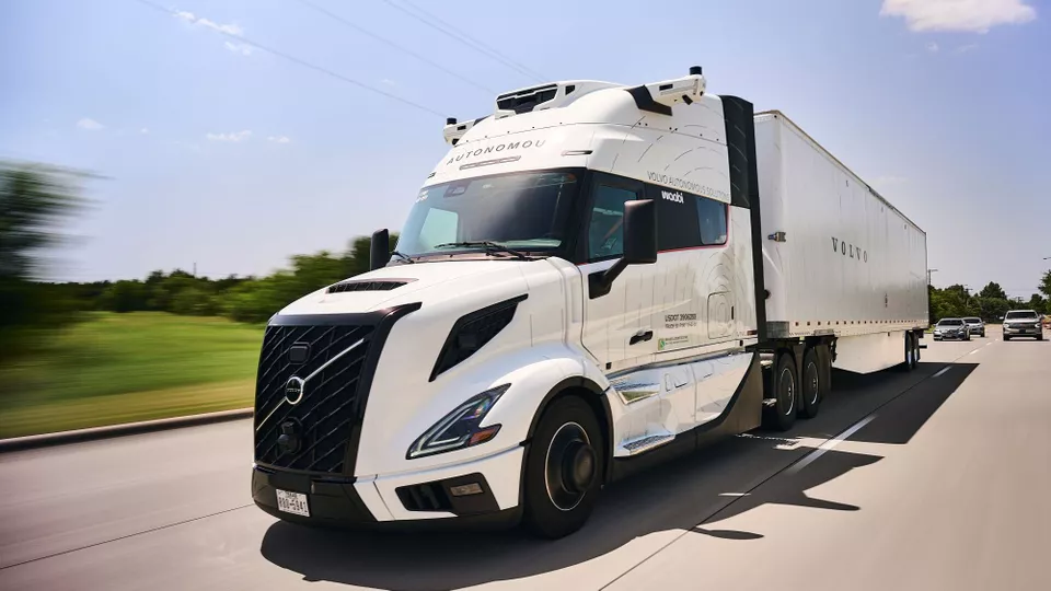 Volvo sätter autonoma lastbilar i kundtrafik i Texas