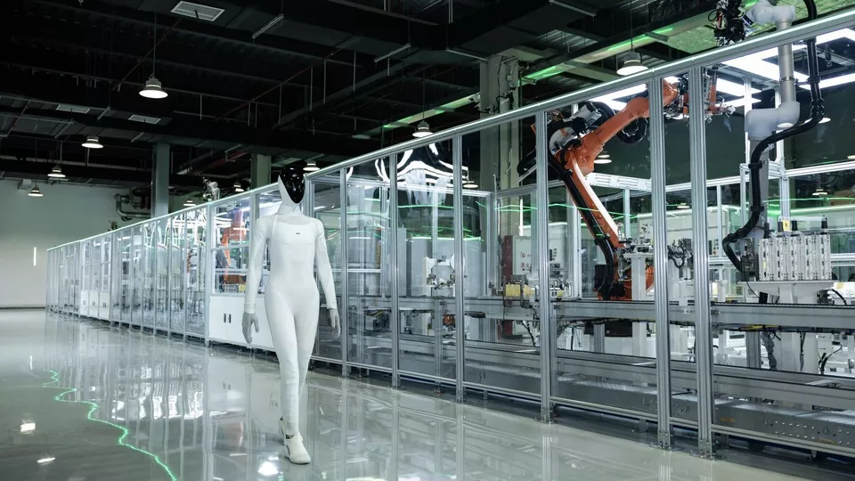 Fordonsindustrins produktionslogik flyttar in i XPENG:s humanoida robotfabrik