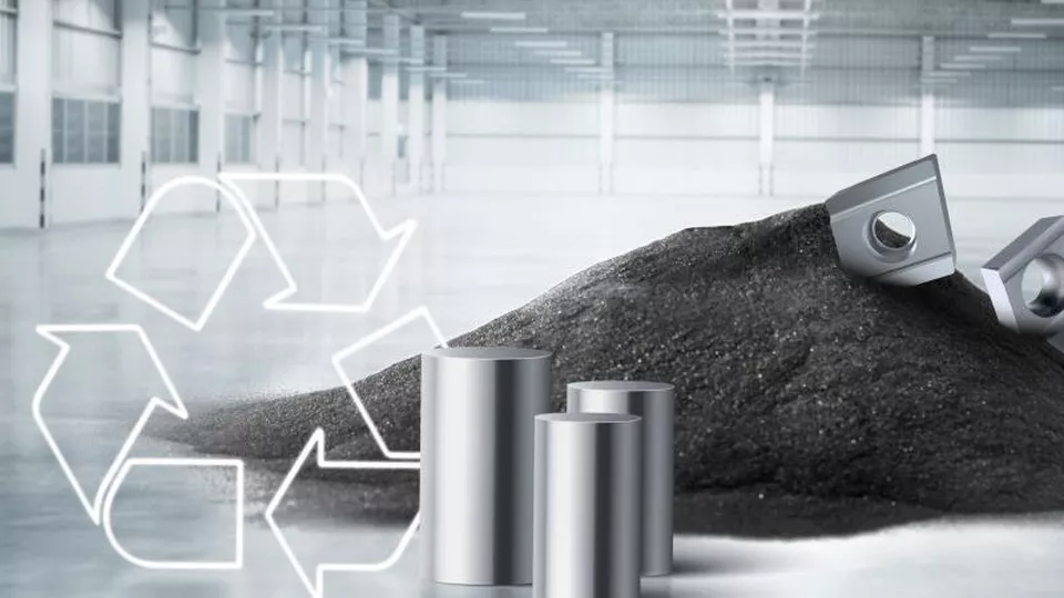 Industrins kretslopp: Gühring för tillbaka utslitna hårdmetallverktyg till produktionen Industrins kretslopp: Gühring för tillbaka utslitna hårdmetallverktyg till produktionen
