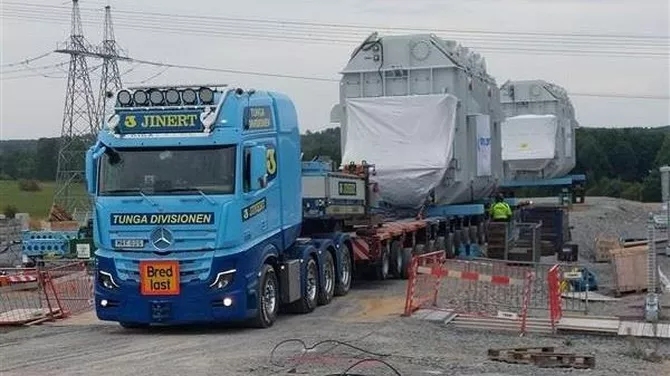 392 ton tunga transformatorer ska möjliggöra elektrifieringen av SSAB:s ståltillverkning