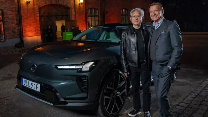 Volvo Cars och NVIDIA fördjupar samarbetet kring AI och automatiserad körning