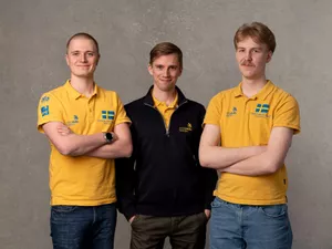 Elias och Hugo ska visa svensk automationskompetens i Shanghai