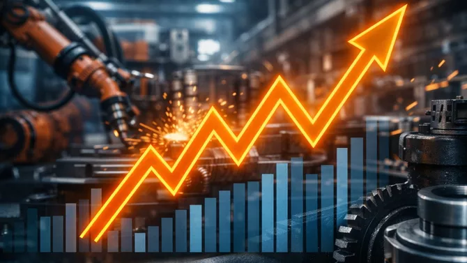 Svensk industri växlar upp - PMI stiger till 58,1
