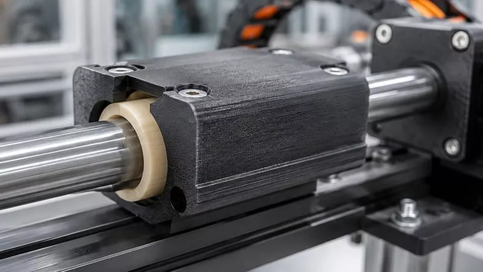 Materialvalet avgör när 3D-printade delar sätts i rörelse
