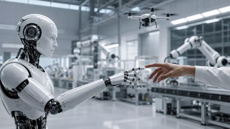 Humanoider, drönare och autonoma fabriker – robotiken tar nästa steg Humanoider, drönare och autonoma fabriker – robotiken tar nästa steg