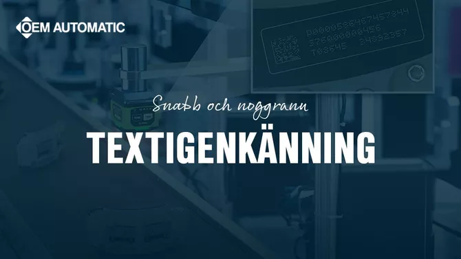 AI-baserad textigenkänning för säkrare industriella processer