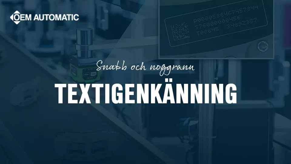AI-baserad textigenkänning för säkrare industriella processer AI-baserad textigenkänning för säkrare industriella processer