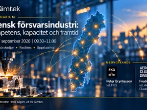 Svensk leverantörsindustri i fokus när försvarsindustrin växer