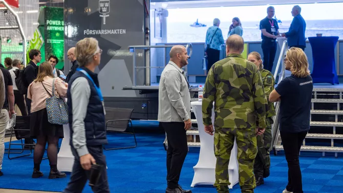 Totalförsvarsmässan överträffade förväntningarna - närmare 15 000 deltagare tillsammans med SKYDD